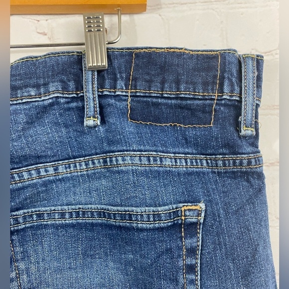 Levi’s 511 Jeans Mens Size 42x32 Medium Wash Straight Leg (Back Patch Missing) - Picture 5 of 10